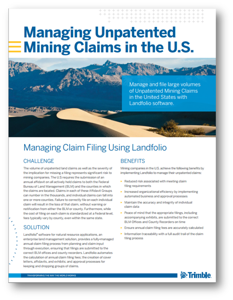 managing-unpatented-mining-claims-in-the-u-s-trimble