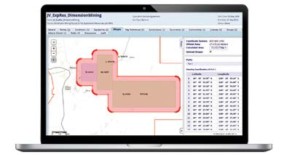 Landfolio agreement management screen